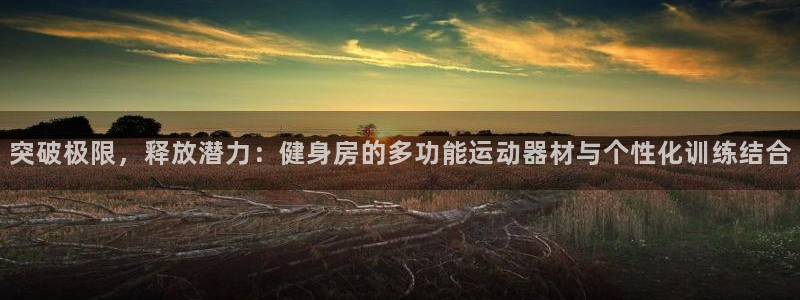 意昂体育5(KGAME)平台：突破极限，释放潜力：健身房的多
