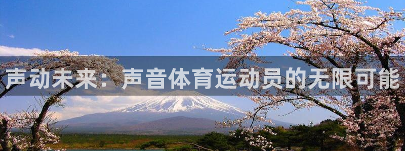 熊猫体育在线观看：声动未来：声音体育运动员的无限可能